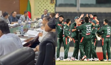 Bangladesh-India cricket relations are set to improve following BCB's latest meeting. X/ANi and AFP