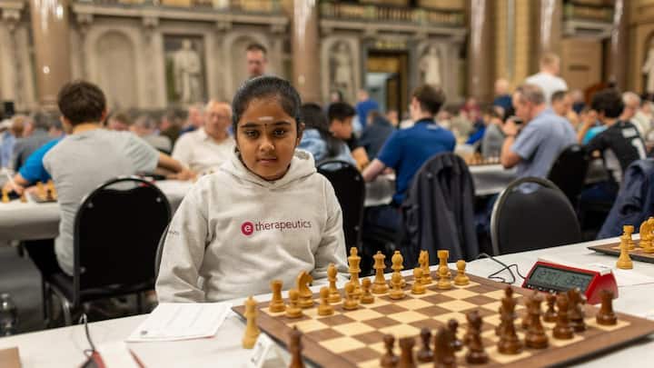 Meet Bodhana Sivanandan, India-origin 11-year-old who is Britain’s top female chess player