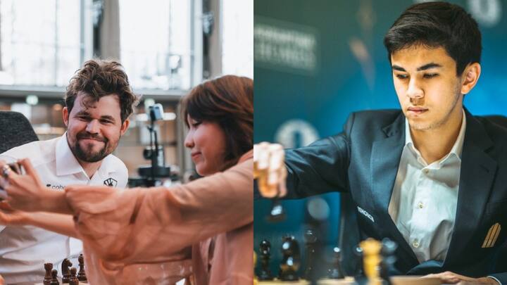 Magnus Carlsen sends warning to Fide Candidates leader Sindarov: ‘Hard to be in his position'