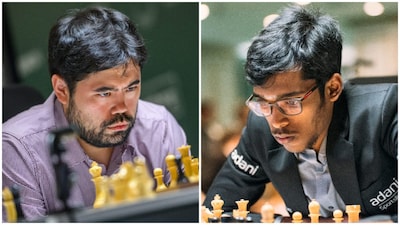 Hikaru Nakamura lost to Javokhir Sindarov in Round 5 of the 2026 Fide Candidates while R Praggnanandhaa played out a draw against Andrey Esipenko. Image credit: Michal Walusza/Yoav Nis via Fide