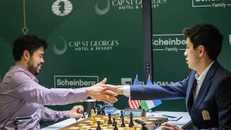 Hikaru Nakamura said that his trainers are responsible for his shock loss to Javokhir Sindarov at Fide candidates 2026. Image: Fide
