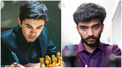 Javokhir Sindarov is in pole position to challenge D Gukesh at the Fide World Championship later this year. Image credit: Fide/Saint Louis Chess Club