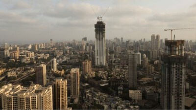 A general view of the skyline in Mumbai, India, May 5, 2025. File Image/Reuters