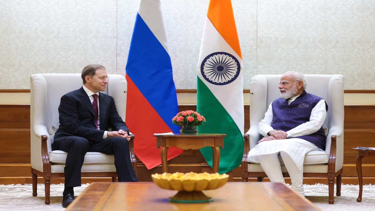 PM Modi meets Russia’s Deputy PM Manturov, discusses trade and bilateral cooperation PM Modi meets Russia’s Deputy PM Manturov, discusses trade and bilateral cooperation