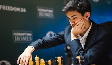 Javokhir Sindarov is on the verge of qualifying for the world championship match against D Gukesh. X/FIDE