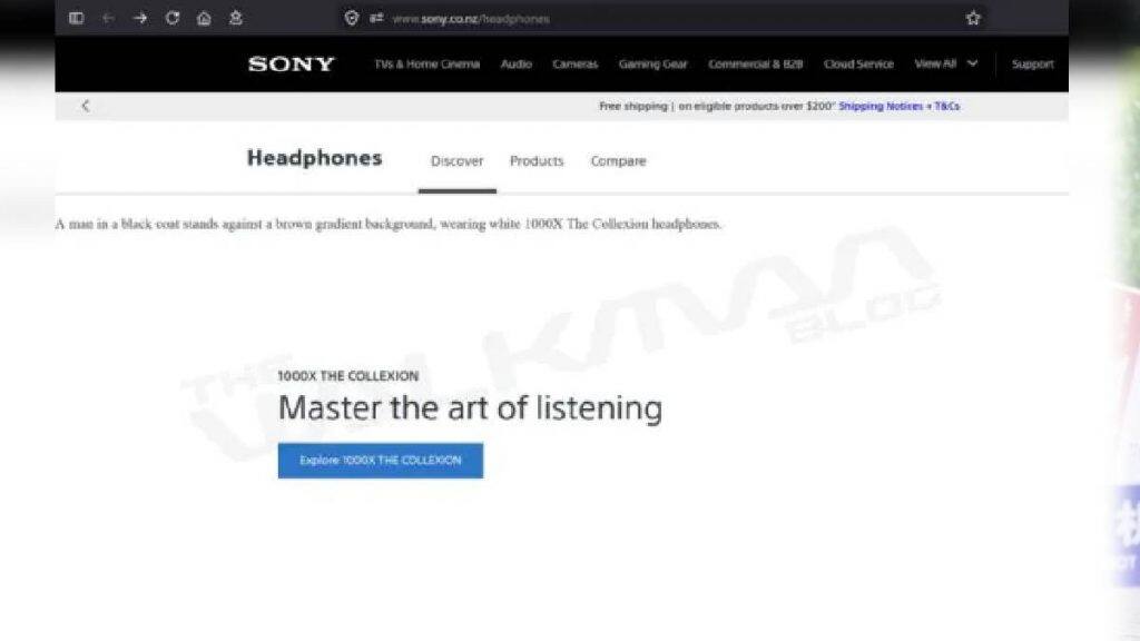 Sony New headphones