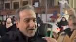 Watch: Iranian Prez Pezeshkian, FM Araghchi make rare public appearance, mingle with crowds amid killings of key officials