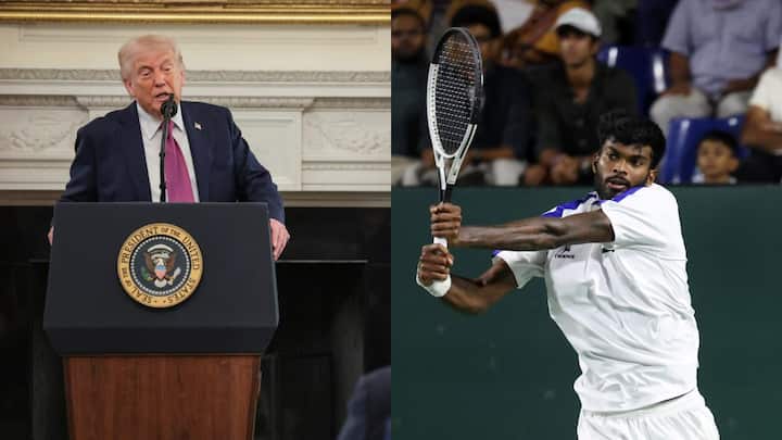 Donald Trump praises Indian tennis star Dhakshineswar Suresh at White House: 'Really incredible what you have done'
