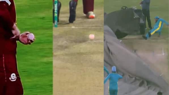 Ball turns pink, groundmen fall: Why netizens are trolling Pakistan Super League