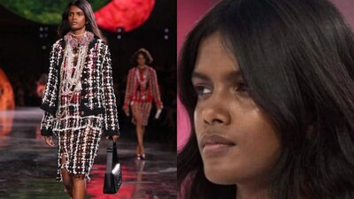 Following her appearance in Paris, Bhoomika Yadav quickly went viral online, with social media users praising her striking features and confident presence. Photo credit: Instagram.com/@ninjasmodels