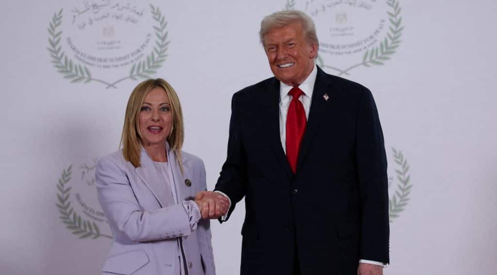 Donald Trump has repeatedly praised the beauty of Italian Prime Minister Giorgia Meloni. Reuters