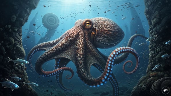 Meet the 19-metre octopus that used to rule the ancient seas – Firstpost