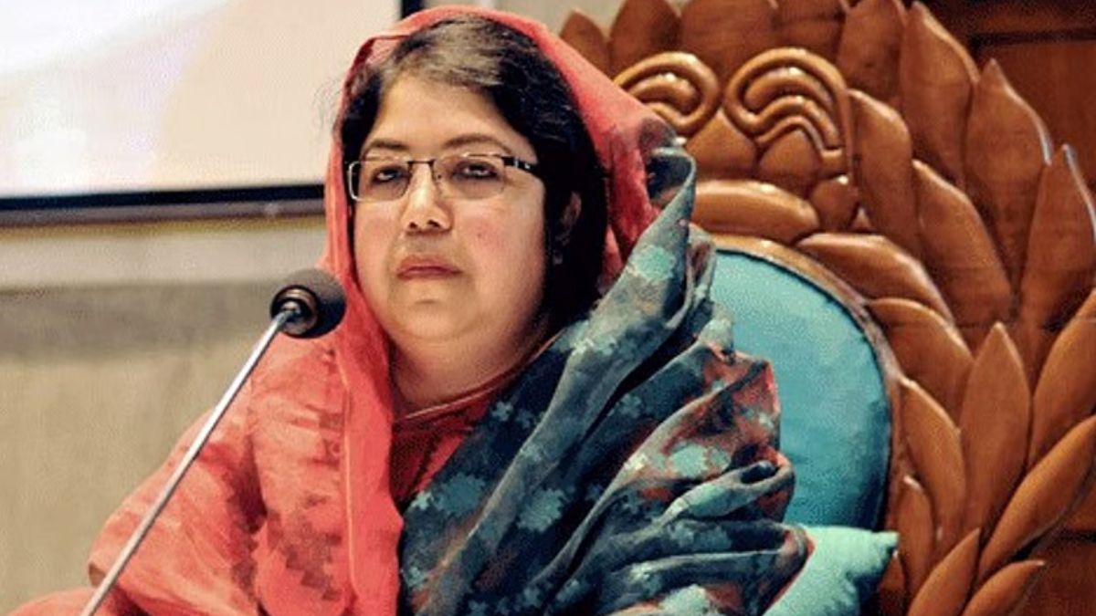 Ex-Bangladesh Speaker Shirin Sharmin Chowdhury Arrested Amid July Unrest Probe