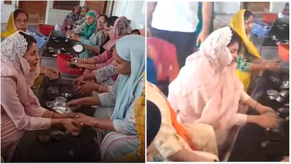 Priyanka Chopra performs seva at Golden Temple, washes utensils during Amritsar visit | WATCH