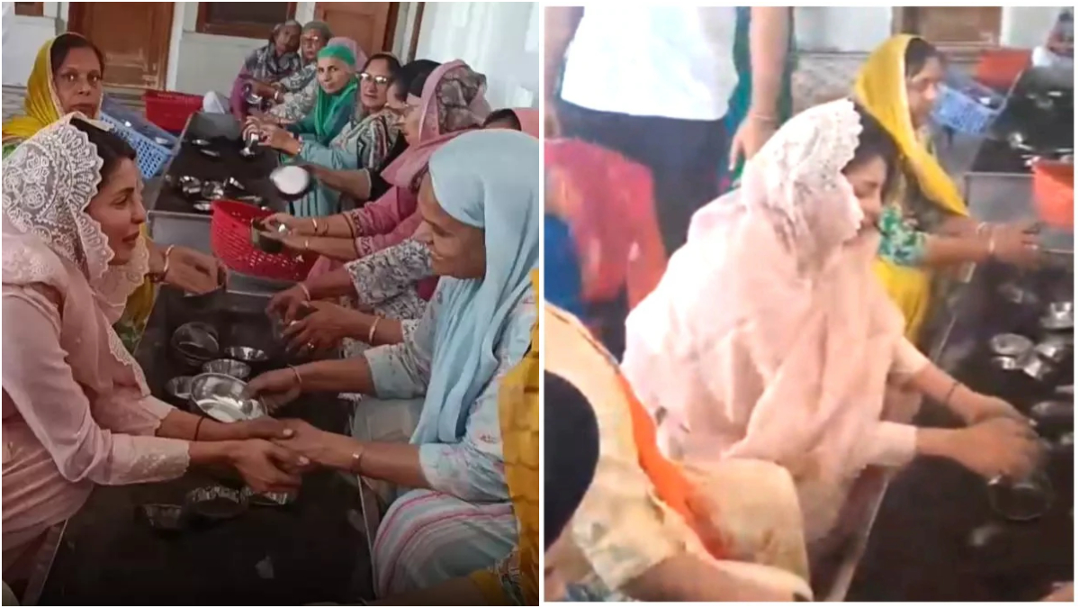 Priyanka Chopra performs seva at Golden Temple, washes utensils during Amritsar visit | WATCH Priyanka Chopra performs seva at Golden Temple, washes utensils during Amritsar visit | WATCH