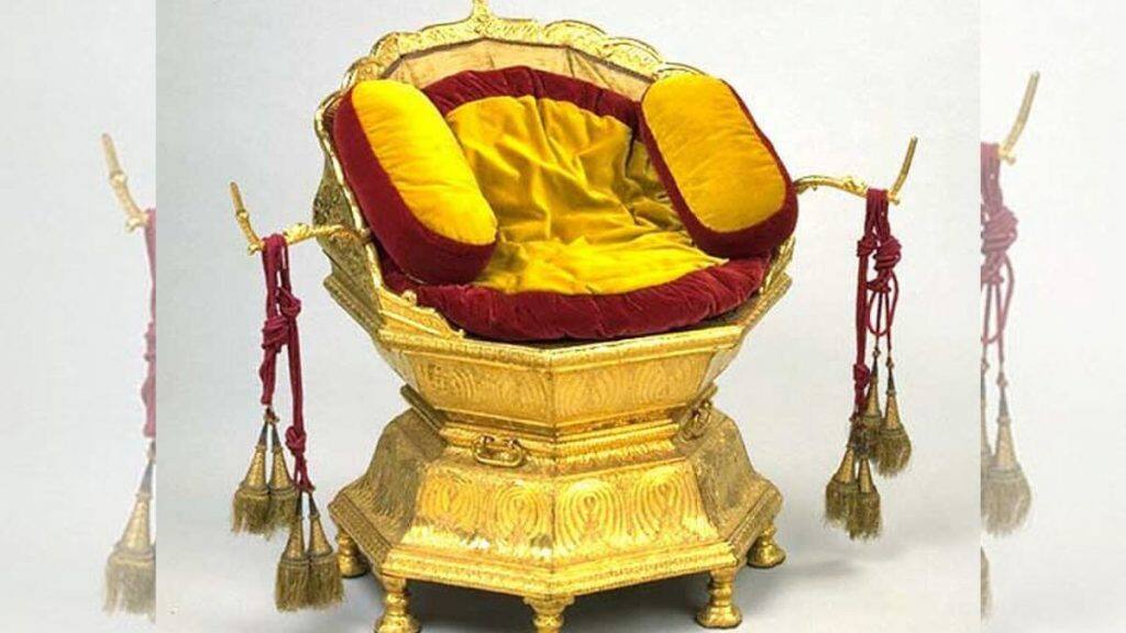 Maharaja Ranjit Singh’s throne