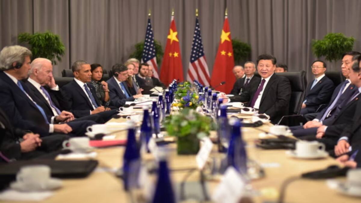 China’s President Xi Jinping speaks during a bilateral meeting with Barack Obama in Washington DC in March 2016. File Image | AFP