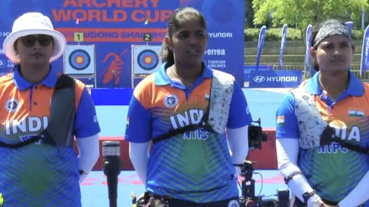 India topple hosts China in dramatic shoot-off to claim recurve team gold in Archery World Cup