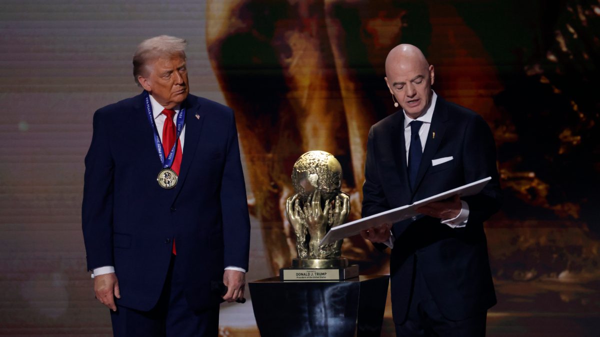 Donald Trump to present FIFA World Cup trophy to winner, Gianni Infantino reveals