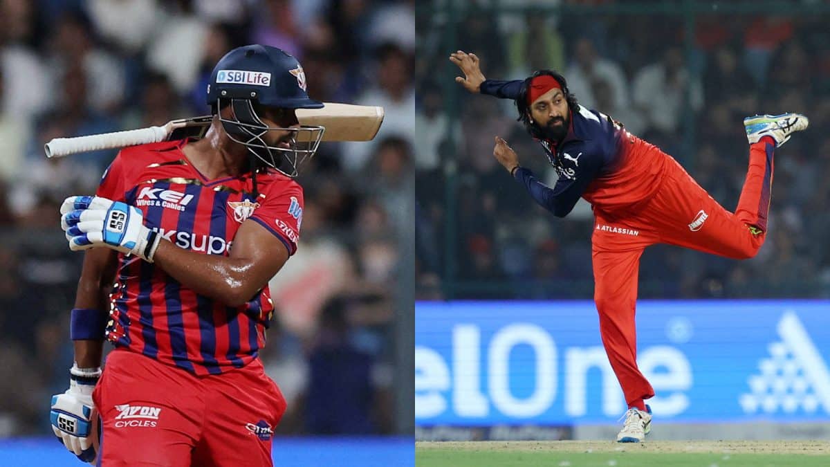 Krunal Pandya reacts to Nicholas Pooran’s controversial collar grab during LSG-RCB fixture: ‘How was the bouncer?’