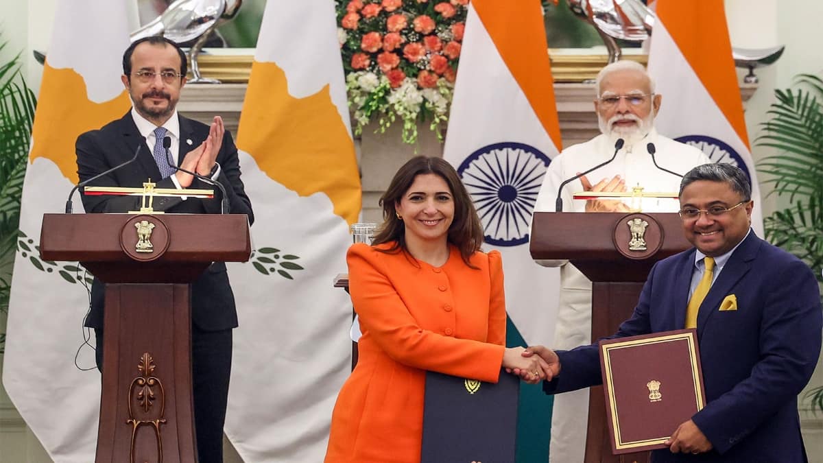India, Cyprus ink six MoUs, unveil defence and trade roadmap