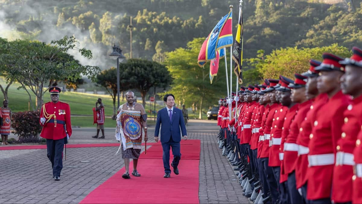 Taiwan President reaches Eswatini after China-linked travel disruption