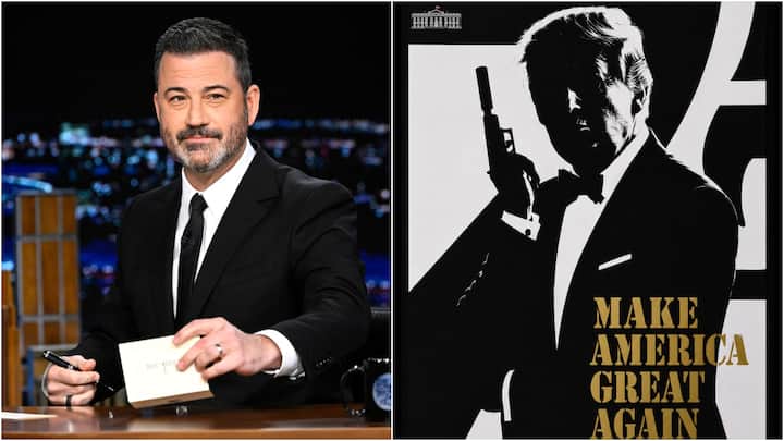 Jimmy Kimmel mocks White House after Donald Trump ‘fan-cast’ as James Bond: 'I think 007 is his approval rating right now'