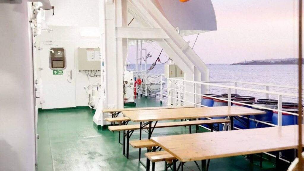 The Dutch-flagged MV Hondius, a cruise ship carrying nearly 150 people as seen off Cape Verde on May 4, 2026 after three passengers died and several others fell seriously ill in a hantavirus outbreak. File Image/AP