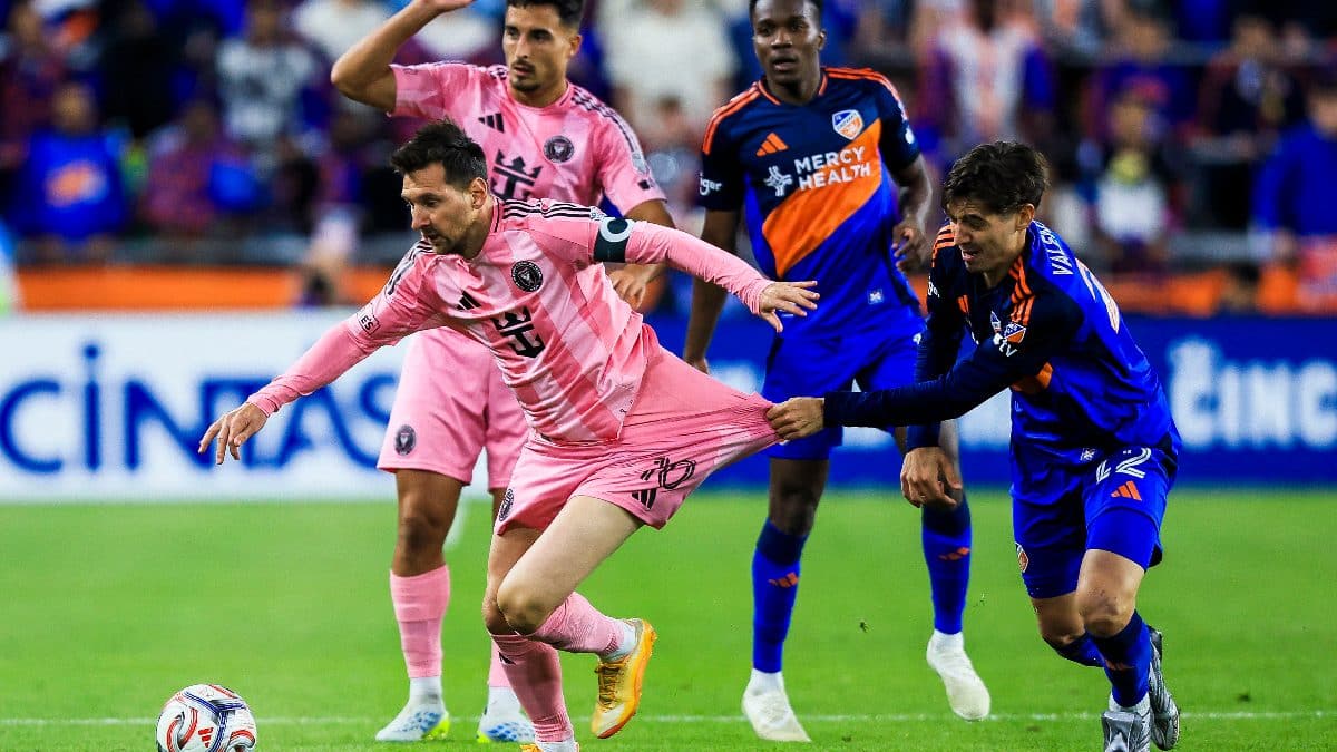 Lionel Messi's hat-trick cancelled as Inter Miami edge Cincinnati 5-3 in a  thriller – Firstpost