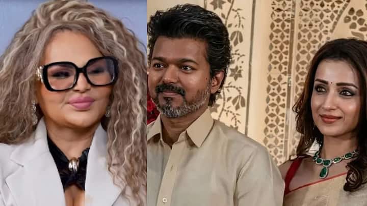 Rakhi Sawant breaks silence on Thalapathy Vijay-Trisha Krishnan's relationship: 'I think they should get married and...' Rakhi Sawant breaks silence on Thalapathy Vijay-Trisha Krishnan's relationship: 'I think they should get married and...'