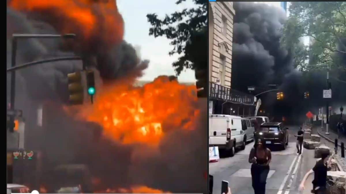 WATCH: Car explodes near Wall Street’s iconic Charging Bull in Lower Manhattan