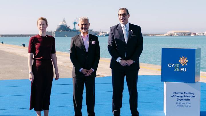 Jaishankar attends EU foreign ministers’ meet in Cyprus, discusses cooperation in ‘multipolar order’ Jaishankar attends EU foreign ministers’ meet in Cyprus, discusses cooperation in ‘multipolar order’