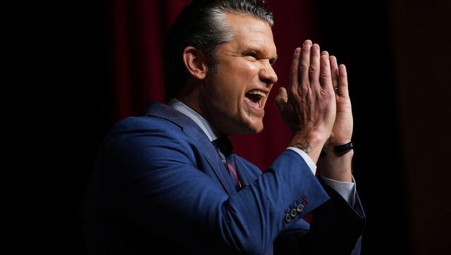 Pete Hegseth has grown paranoid and fearful about the possibility of Trump blaming him for the Iran war and responded by surrounding himself with his friends and relatives. AP