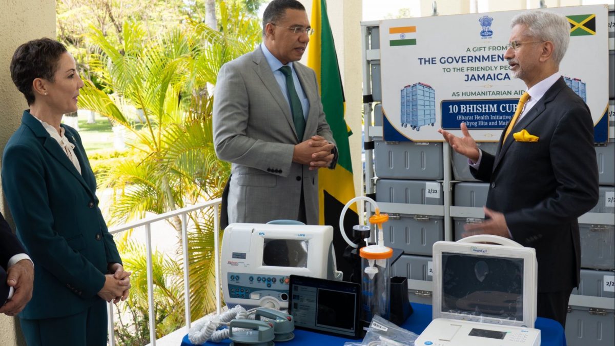 India gifts 10 mobile hospital units called 'BHISHM Cubes' to Jamaica ...
