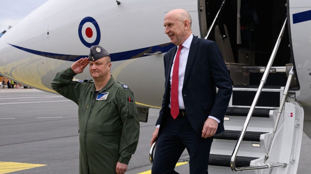 Russian electronic warfare jammed navigation signals on an RAF jet carrying UK Defence Secretary John Healey – Firstpost