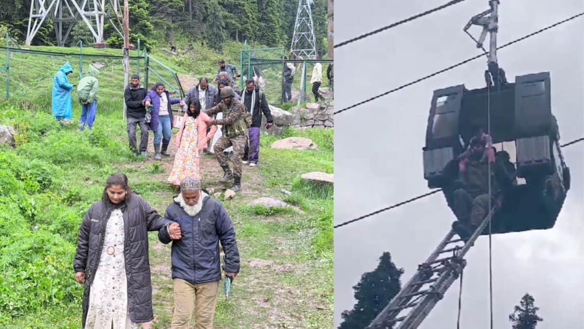 Gulmarg Gondola rescue: 320 tourists rescued after Asia’s highest ropeway malfunctions mid-air | Video