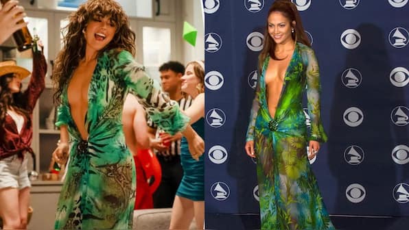 How 'Off-Campus' recreated Jennifer Lopez's most iconic Versace look   Firstpost