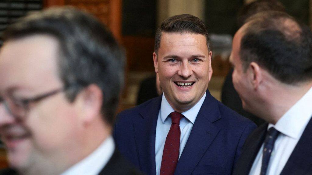 British Health Secretary Wes Streeting has resigned. Reuters