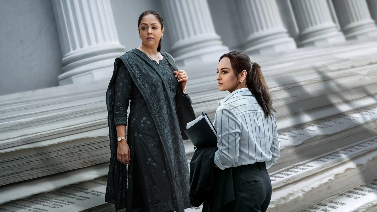 'System' Movie Review: Sonakshi Sinha and Jyotika’s legal drama on Prime Video shows women too can be heroes 'System' Movie Review: Sonakshi Sinha and Jyotika’s legal drama on Prime Video shows women too can be heroes