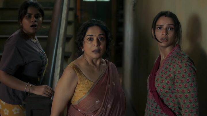 Netflix's 'Maa Behen' Trailer Review: Madhuri Dixit and Triptii Dimri reunite for the comic thriller, struggle with Ravi Kishan's dead body Netflix's 'Maa Behen' Trailer Review: Madhuri Dixit and Triptii Dimri reunite for the comic thriller, struggle with Ravi Kishan's dead body