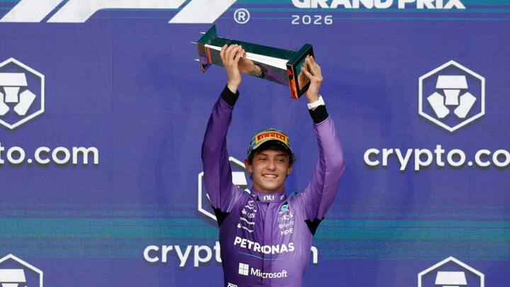Kimi Antonelli beats Lando Norris to complete hat-trick of wins with triumph in Miami Kimi Antonelli beats Lando Norris to complete hat-trick of wins with triumph in Miami