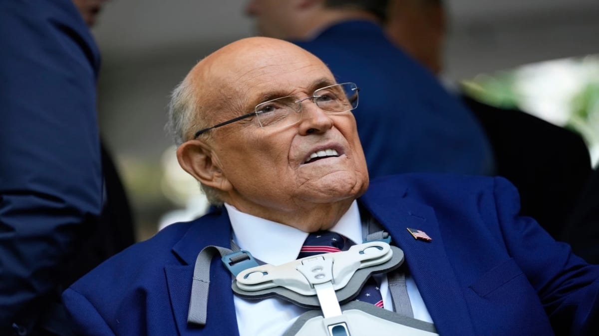 Rudy Giuliani hospitalised in critical condition, Trump calls him 'true warrior'