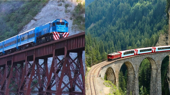 World’s most scenic train journeys that look too beautiful to be real