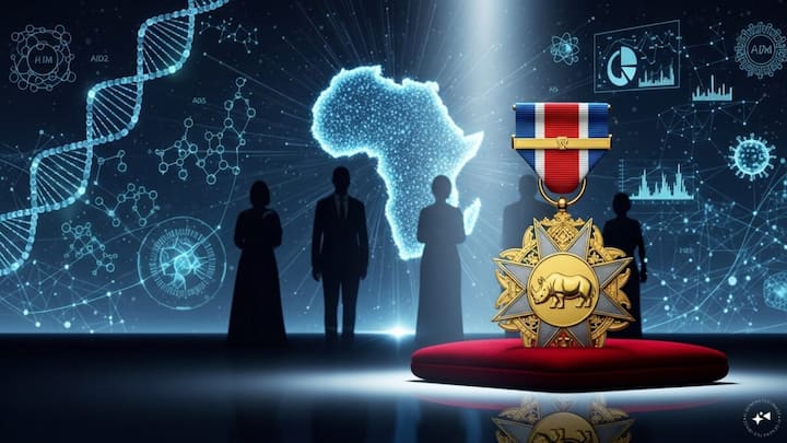 Two Indian-origin Public Health Scientists Receive South Africa's Highest Civilian Honour Two Indian-origin Public Health Scientists Receive South Africa's Highest Civilian Honour