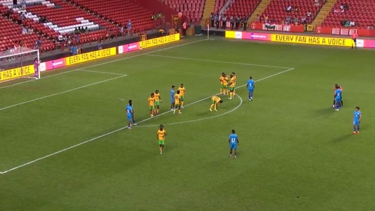 India vs Jamaica Football Highlights: Blue Tigers suffer humiliating 2 ...