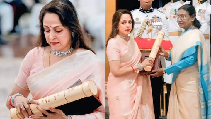 Esha Deol gets emotional as Hema Malini accepts the Padma Vibhushan for late actor Dharmendra: 'A man who we love, who we cherish and...' Esha Deol gets emotional as Hema Malini accepts the Padma Vibhushan for late actor Dharmendra: 'A man who we love, who we cherish and...'