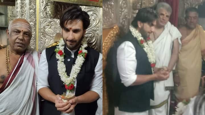 Ranveer Singh visits Chamundeshwari Temple amid Farhan Akhtar's 'Don 3' row, pictures go viral Ranveer Singh visits Chamundeshwari Temple amid Farhan Akhtar's 'Don 3' row, pictures go viral
