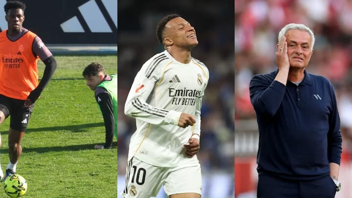 Real Madrid in hot mess: Valverde-Tchouameni fight, 'Mbappe Out' petition viral as Mourinho news gain steam Real Madrid in hot mess: Valverde-Tchouameni fight, 'Mbappe Out' petition viral as Mourinho news gain steam