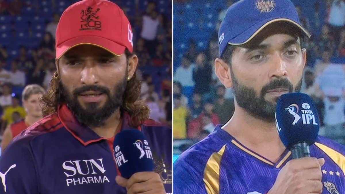 RCB vs KKR Playing 11 and Toss News, IPL 2026: Rajat Patidar opts to ...