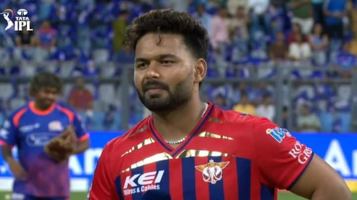 Rishabh Pant sends a message to Sanjiv Goenka live from Wankhede Stadium: 'The only promise is...'